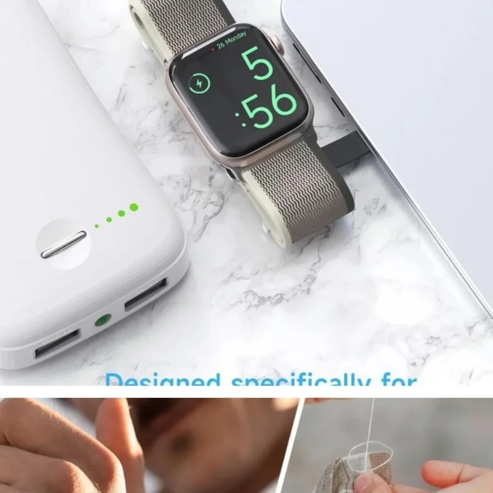 2 in 1 Watch Charger Nylon Band